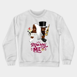 Marriage Proposal Crewneck Sweatshirt